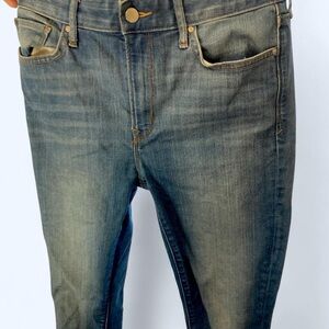 Gap 1969 blue jeans faded style 29r highrise skinny